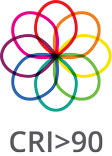 Índice de reproducción cromática (C.R.I.) de la tira LED: CRI>90