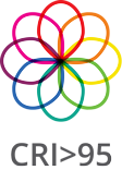 Índice de reproducción cromática (C.R.I.) de la tira LED: CRI>95