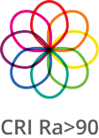 Índice de reproducción cromática (C.R.I.) de la tira LED: CRI Ra>90
