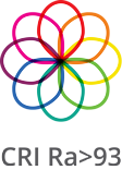 Índice de reproducción cromática (C.R.I.) de la tira LED: CRI Ra>93