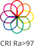 Índice de reproducción cromática (C.R.I.) de la tira LED: CRI Ra>97