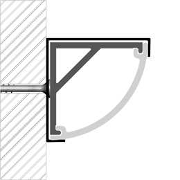 Instalación perfil para tiras de led