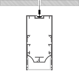 Instalación perfil para tiras de led
