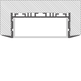 Instalación perfil para tiras de led