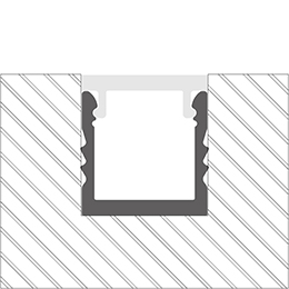 Instalación perfil para tiras de led