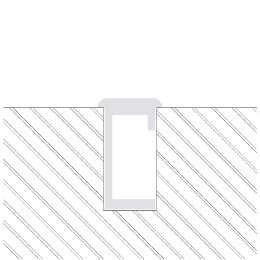 Instalación perfil para tiras de led