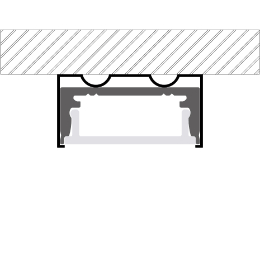 Instalación perfil para tiras de led