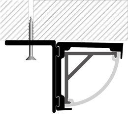 Instalación perfil para tiras de led