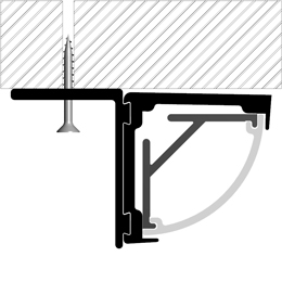 Instalación perfil para tiras de led