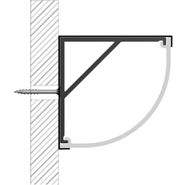Instalación perfil para tiras de led