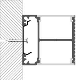 Instalación perfil para tiras de led