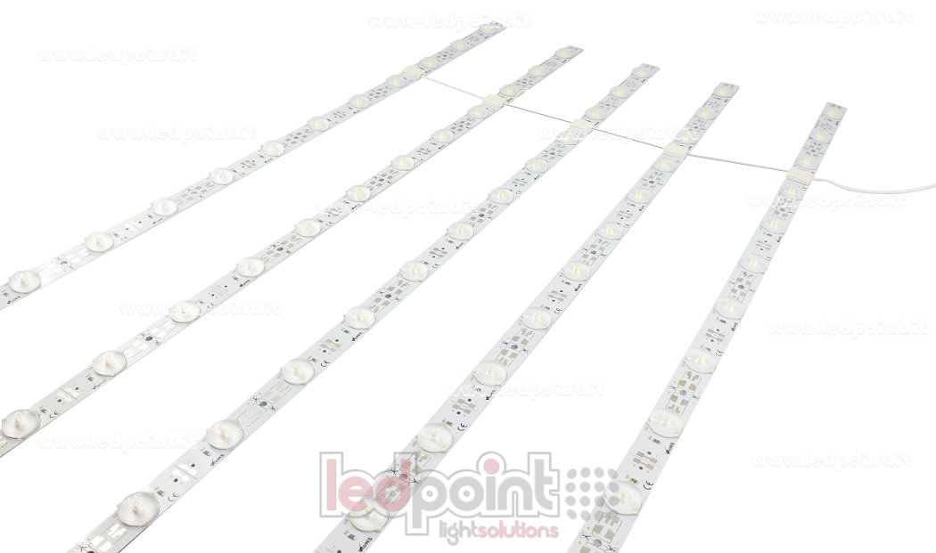 Barra led en aluminio 2835 24V IP20 5800-6250K BL1100-60-02282.15L