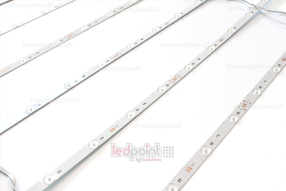 Barra led en aluminio 2835 24V IP20 3000-3200K Barra led en aluminio 2835 24V IP20 3000-3200K