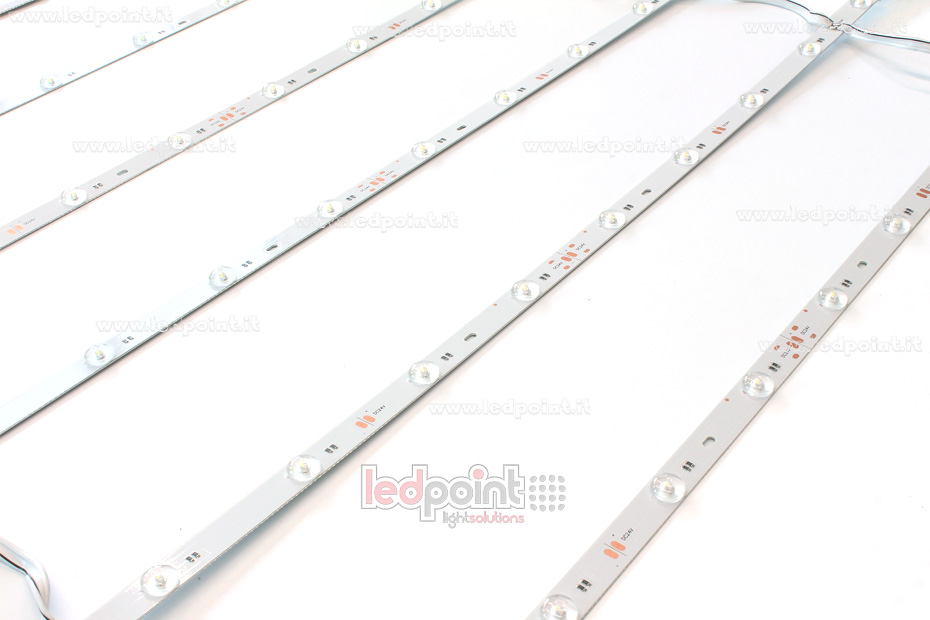 Barra led en aluminio 2835 24V IP20 6000-7000K Barra led en aluminio 2835 24V IP20 6000-7000K