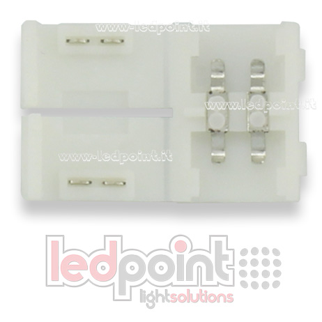 Conector para la conexión de tiras 2835 y 3528 monocromáticas (PCB 8mm)