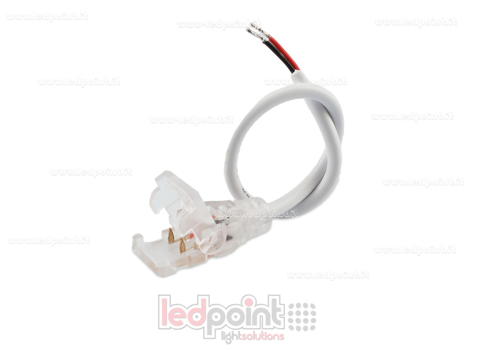 Conector con cable de 20cm para tiras de led 230V CM-230-CST-W15