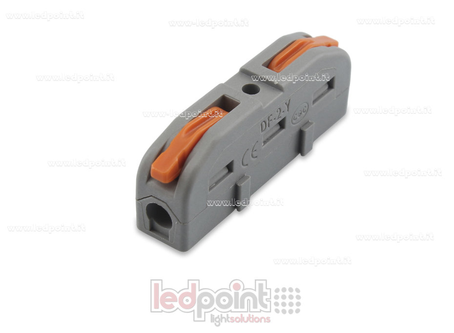 Conector rápido de 1 cable con palanca para cables de 32 A y 250 V (0,2-2,5 (4,0) mm2)