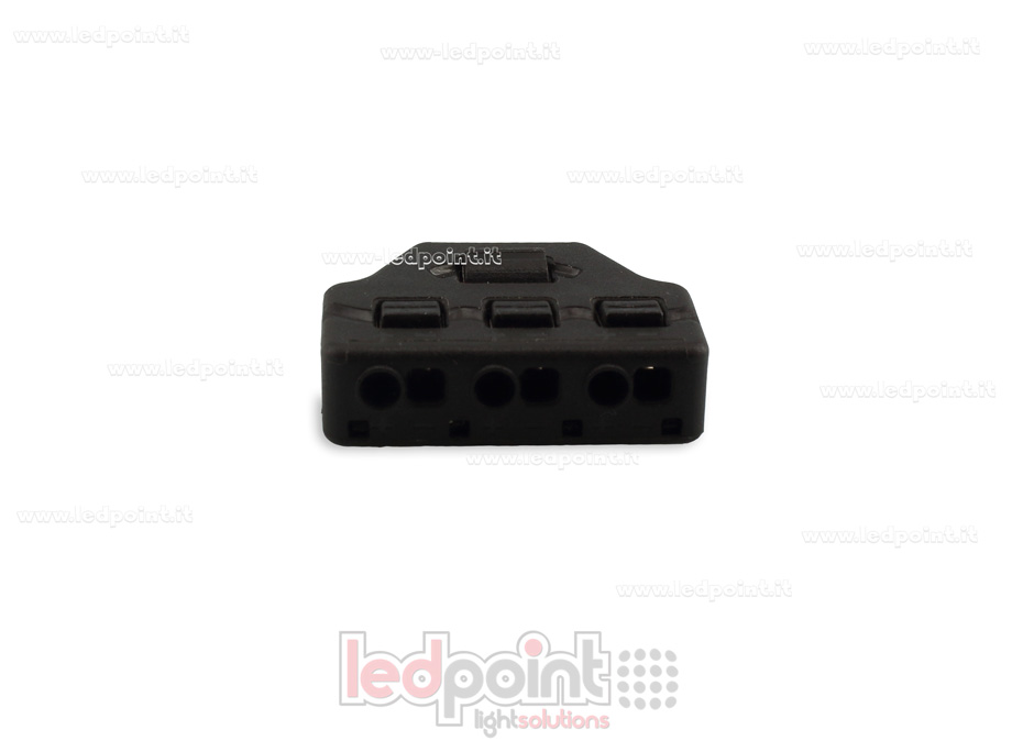 Conector rápido 3 salidas para dos cables Conector rápido 3 salidas para dos cables