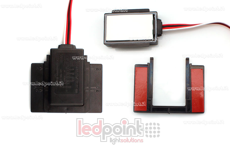 Dimmer táctil blanco 4000K para espejo, 3A 12V IP44 CT-MON-031-TCx4-NW-W