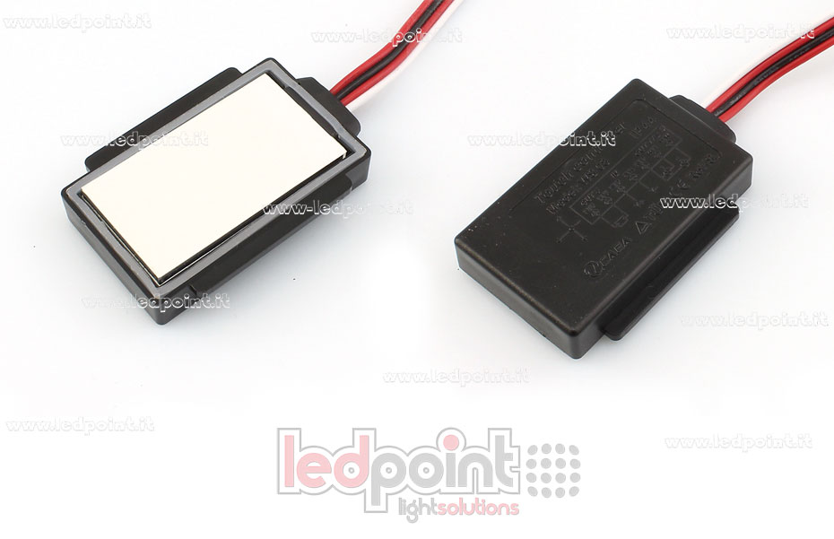 Dimmer táctil blanco 4000K para espejo, 3A 12V IP44 CT-MON-031-TCx4-NW-W