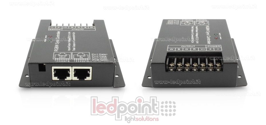 Controlador RGBW, RF 433 Mhz, 12/24V, 4ch*6A CT-RGBW-242-RF4335 Controlador RGBW, RF 433 Mhz, 12/24V, 4ch*6A CT-RGBW-242-RF4335