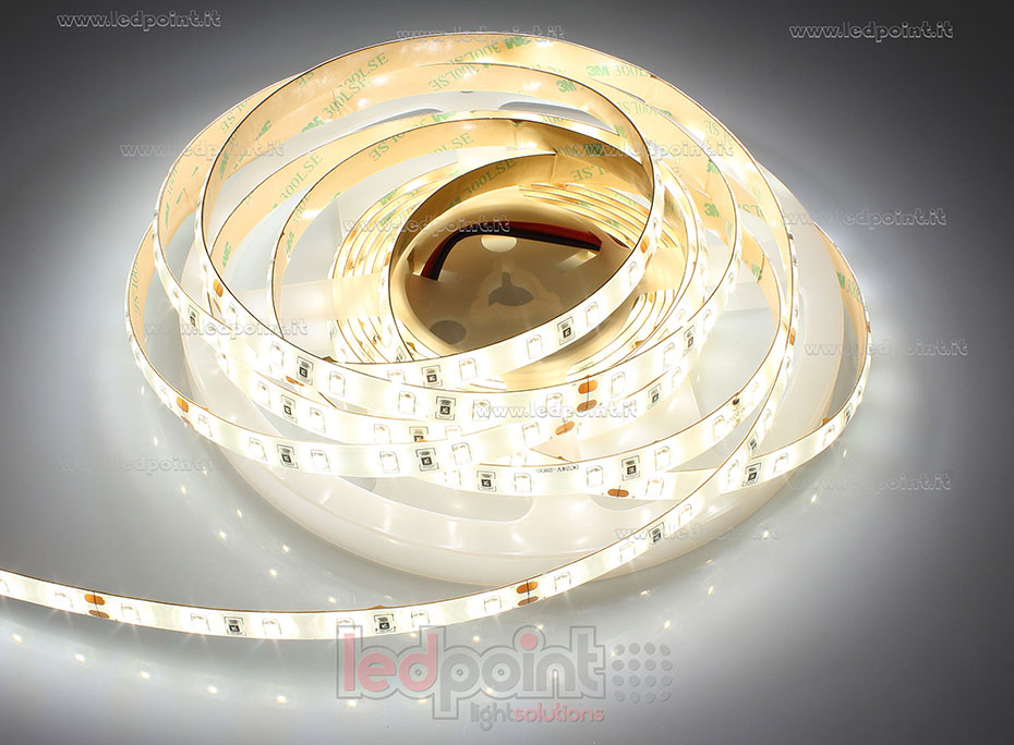 Tira de led 2835 24V IP53 3350-3550K 60led/m