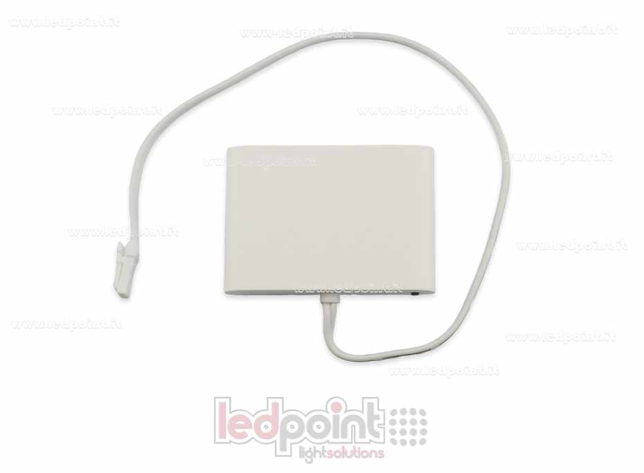 Dimmer monocromático 12/48 V con caja de distribución de 6 canales, máx. 3 A, RF 433 MHz