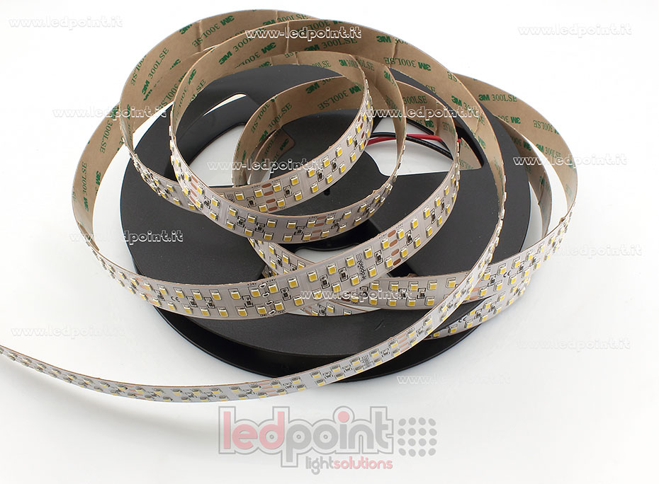 Tira de led 2835 24V IP20 6000-6500K 252led/m