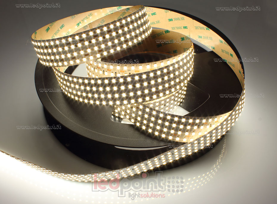 Tira de led 2835 24V IP20 4000K 3step 576led/m