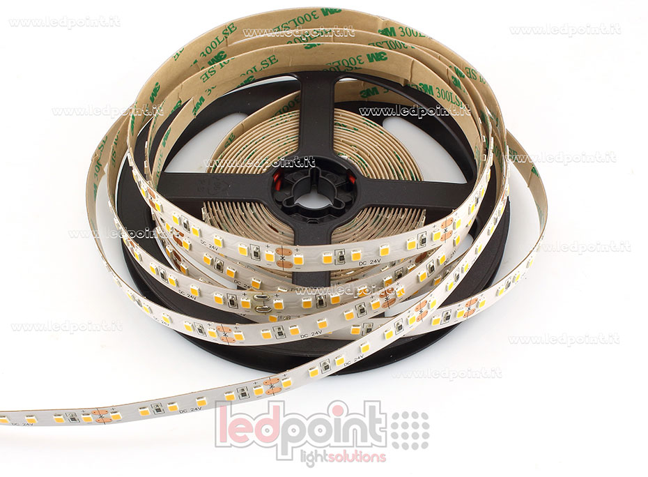 Tira de led 2835 24V IP20 2600-2800K 120led/m