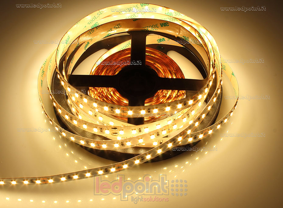 Tira de led 2835 24V IP20 2600-2800K 120led/m