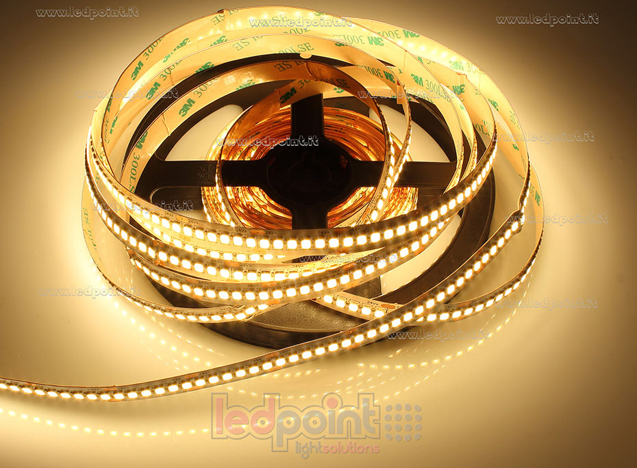 Tira de led 2835 24V IP20 2600-2800K 240led/m