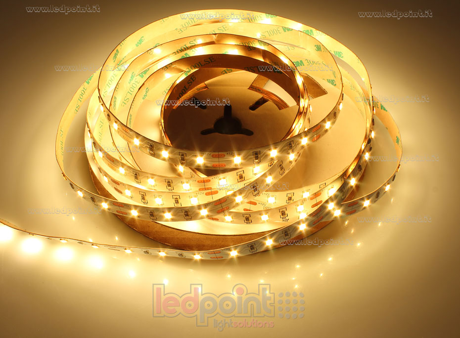Tira de led 2835 12V IP20 2700K 3step 60led/m