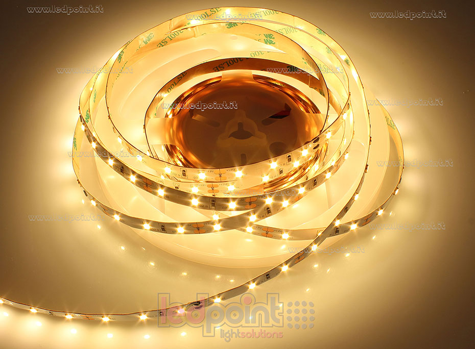 Tira de led 2835 12V IP20 2700K 3step 60led/m