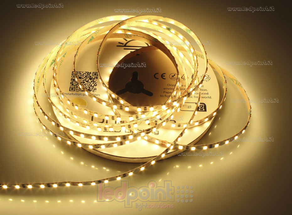 Tira de led 2835 24V IP20 2700K 3step 120led/m