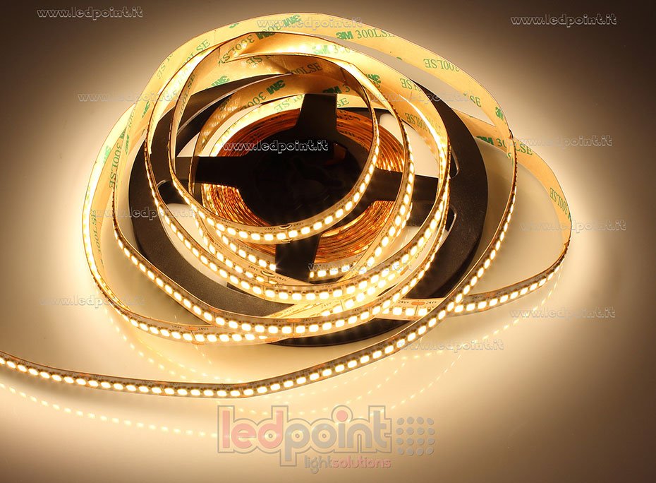 Tira de led 2835 24V IP20 2700K 3step 240led/m