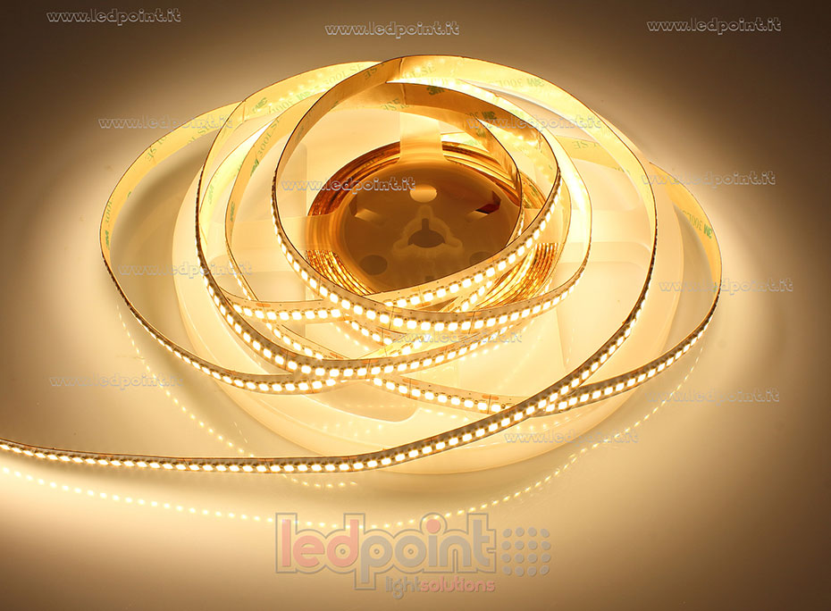 Tira de led 2835 24V IP20 2800-2900K 240led/m