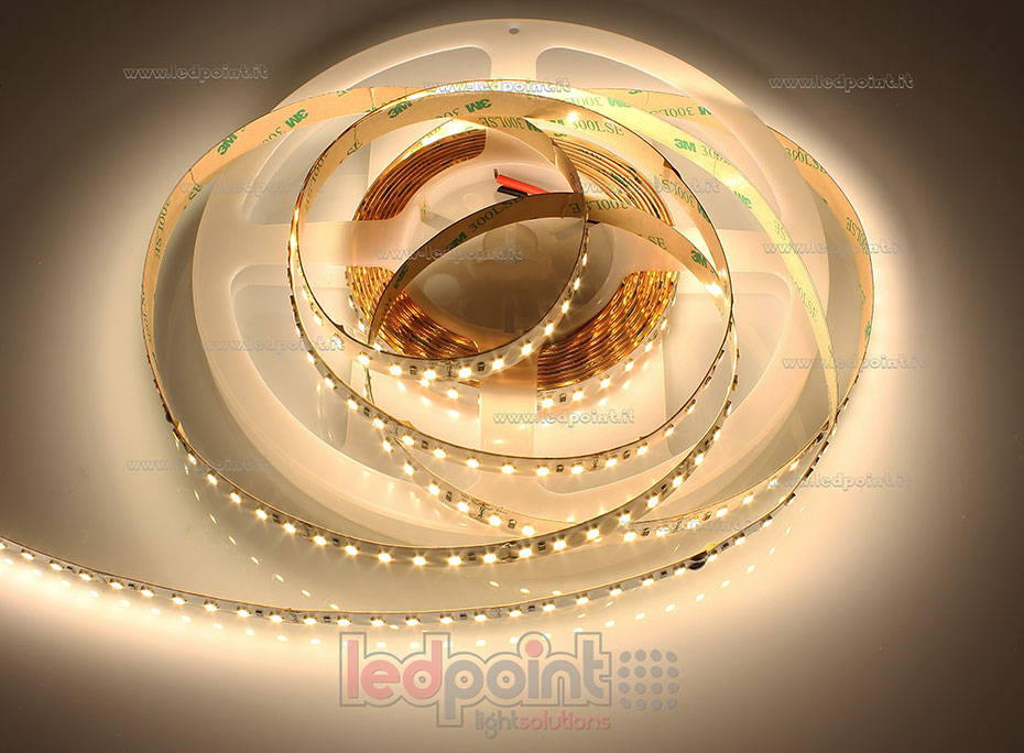 Tira de led 2835 24V IP20 2900-3000K 120led/m F52-290-120822/14.4
