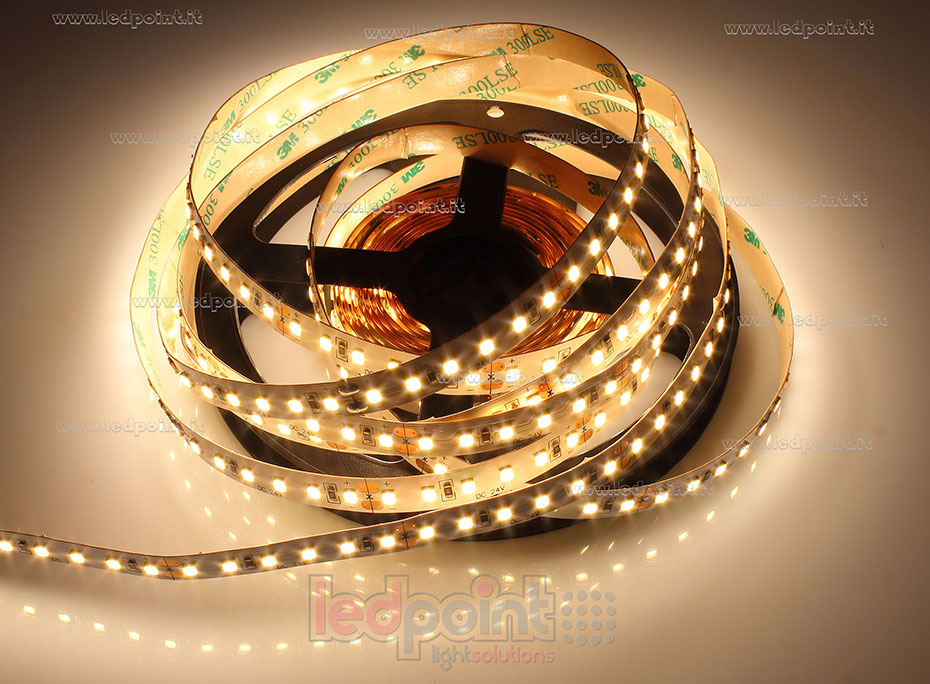 Tira de led 2835 24V IP20 2900-3100K 120led/m