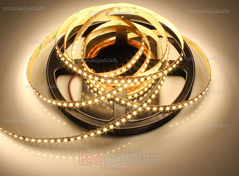 Tira de led 2835 24V IP20 2900-3000K 140led/m