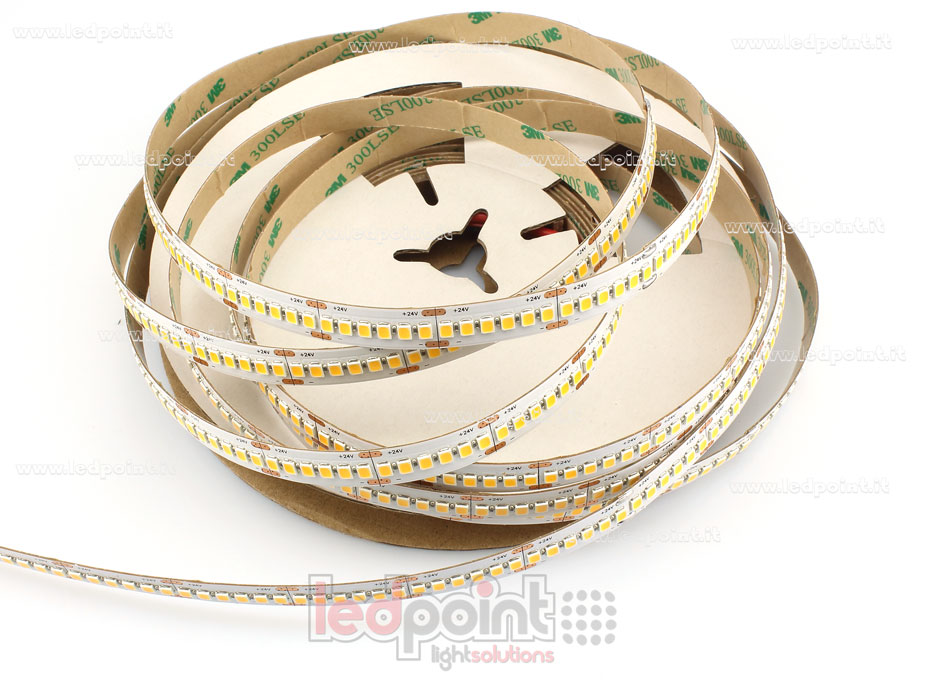 Tira de led 2835 24V IP20 2900-3100K 240led/m