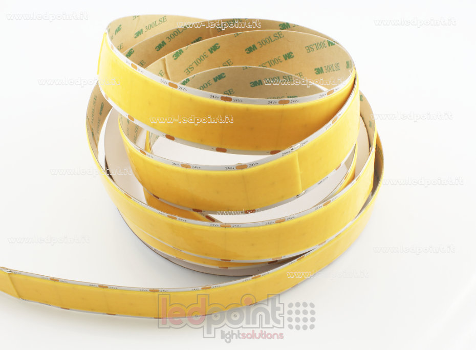 Tira de led COB 24V IP20 3000K 1600led/m