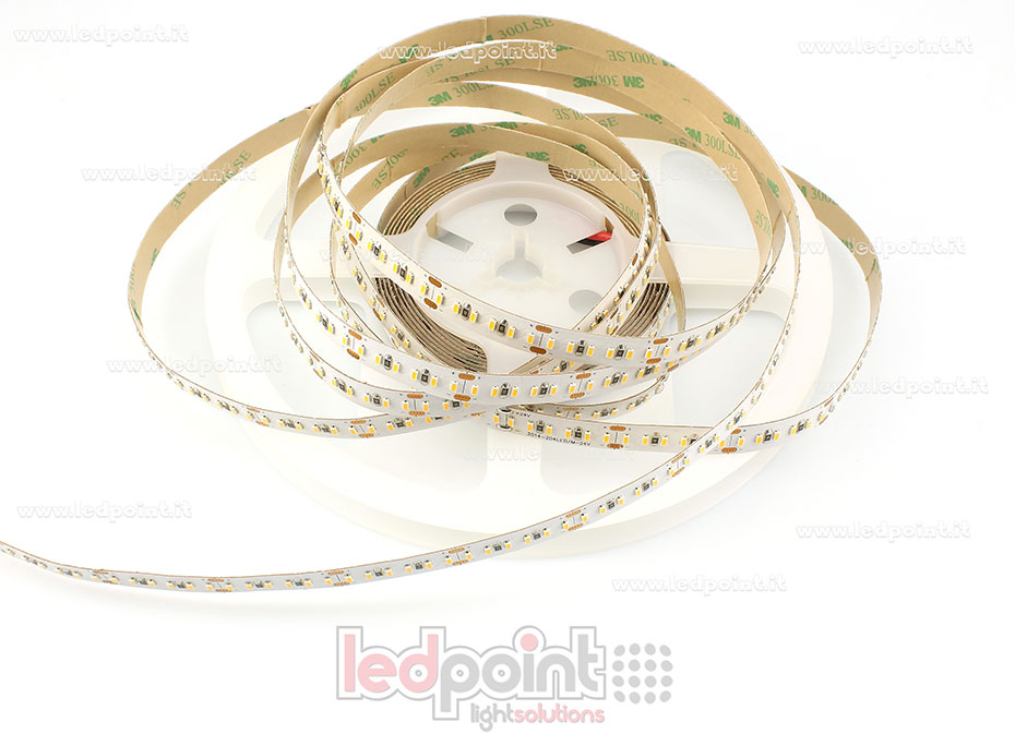 Tira de led 3014 24V IP20 3000-3100K 204led/m