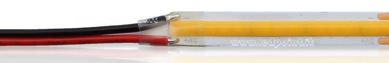 Tira de led COB 5V IP20 3000K 320led/m