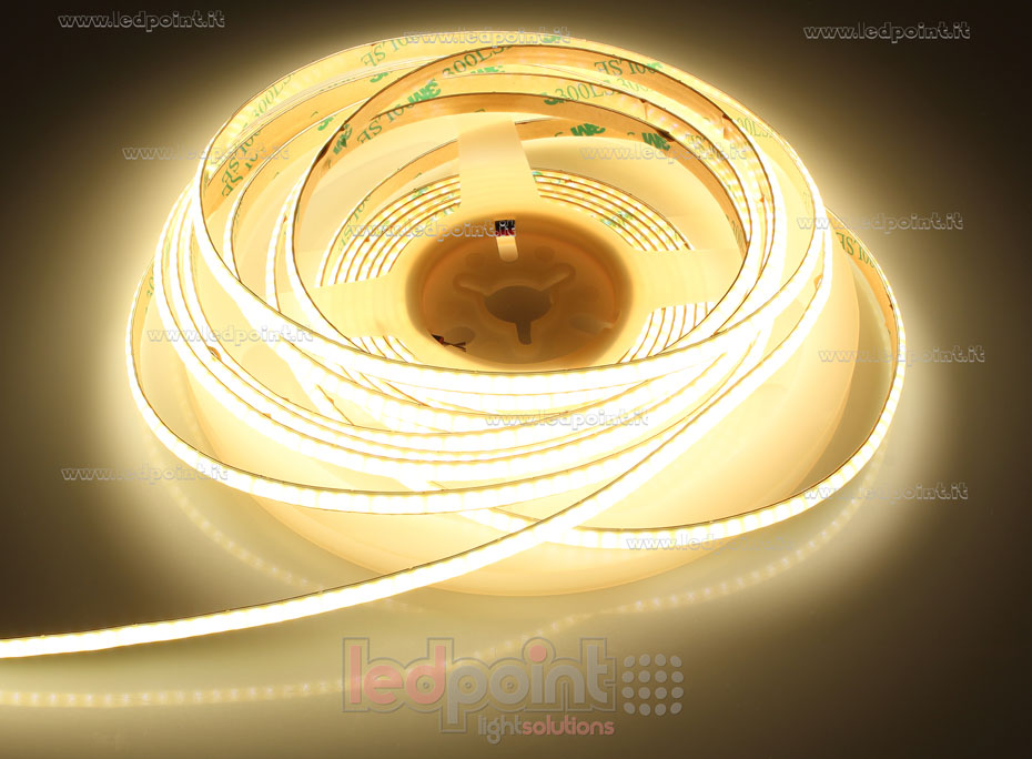 Tira de led COB 24V IP20 3000K 320led/m F52-300-320OS2-W5