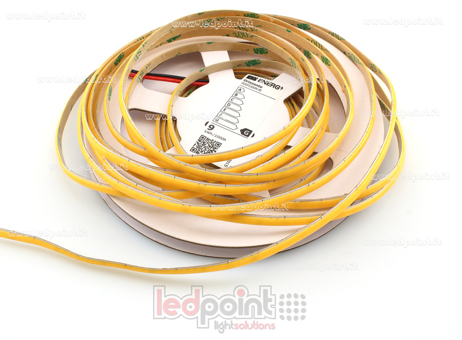 Tira de led COB 24V IP20 3000K 400led/m