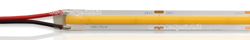 Tira de led COB 24V IP20 3000K 528led/m