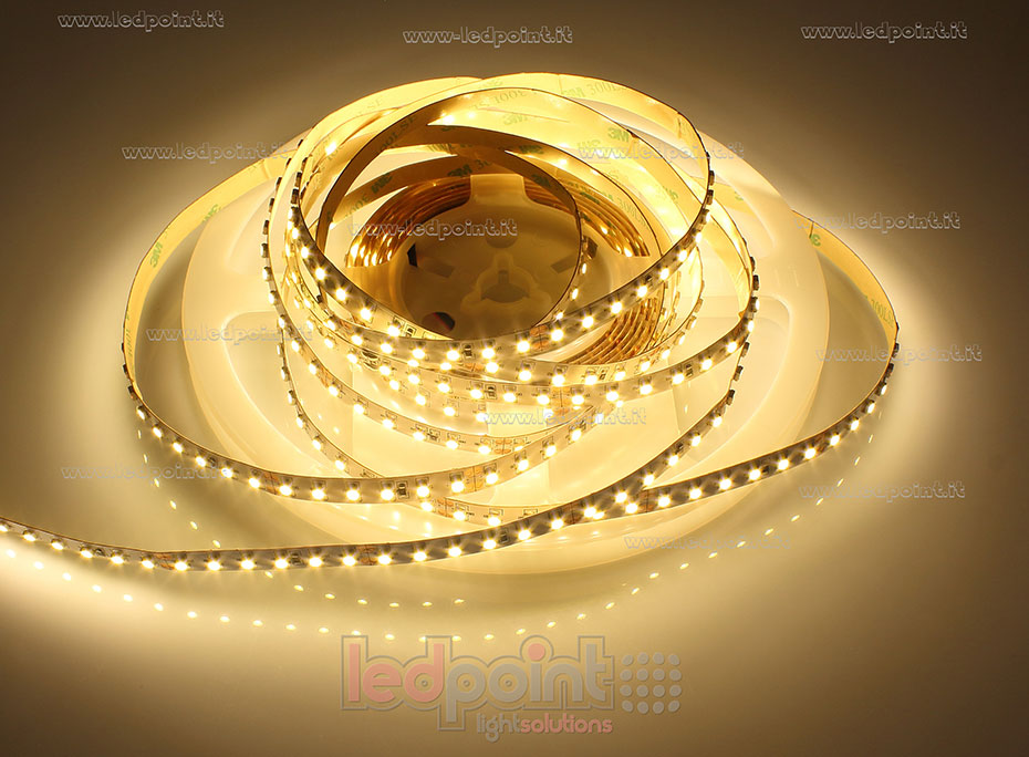 Tira de led 3528 24V IP20 2900-3100K 120led/m F52-300-A0322