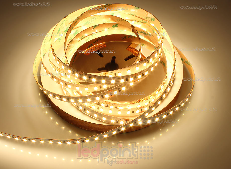 Tira de led 2835 24V IP20 3000K 3step 120led/m F52-30s-120822/14.4