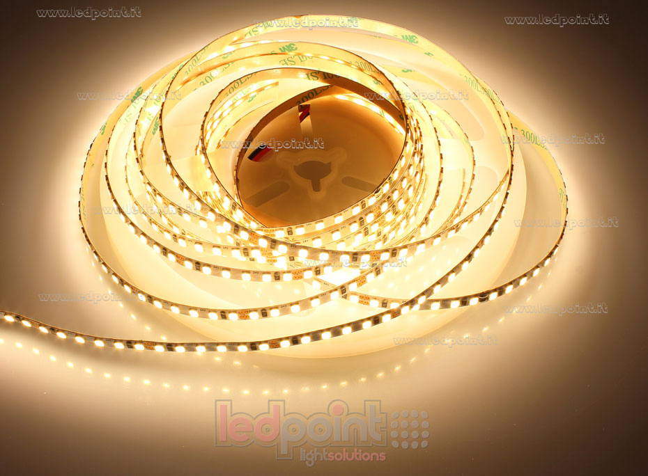 Tira de led 2835 24V IP20 3000K 3step 156led/m